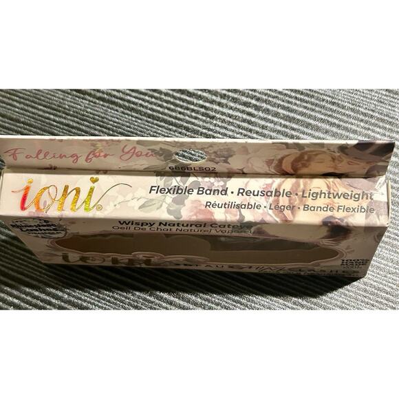 NEW Ioni 3D Faux mink Wispy Natural Cateye “Falling For You” Rhinestone Lashes - Picture 2 of 4